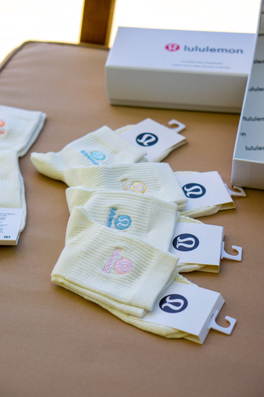 LULULEMON - Socks 5 Pairs with Box