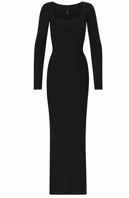 SKIMS LONG SLEEVE DRESS