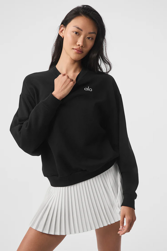 ALO YOGA Accolade Crew Neck Pullover