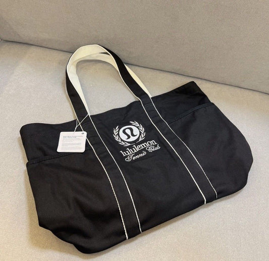 LULULEMON - Daily Multi-Pocket Canvas Tote Bag 20L - Tennis Club