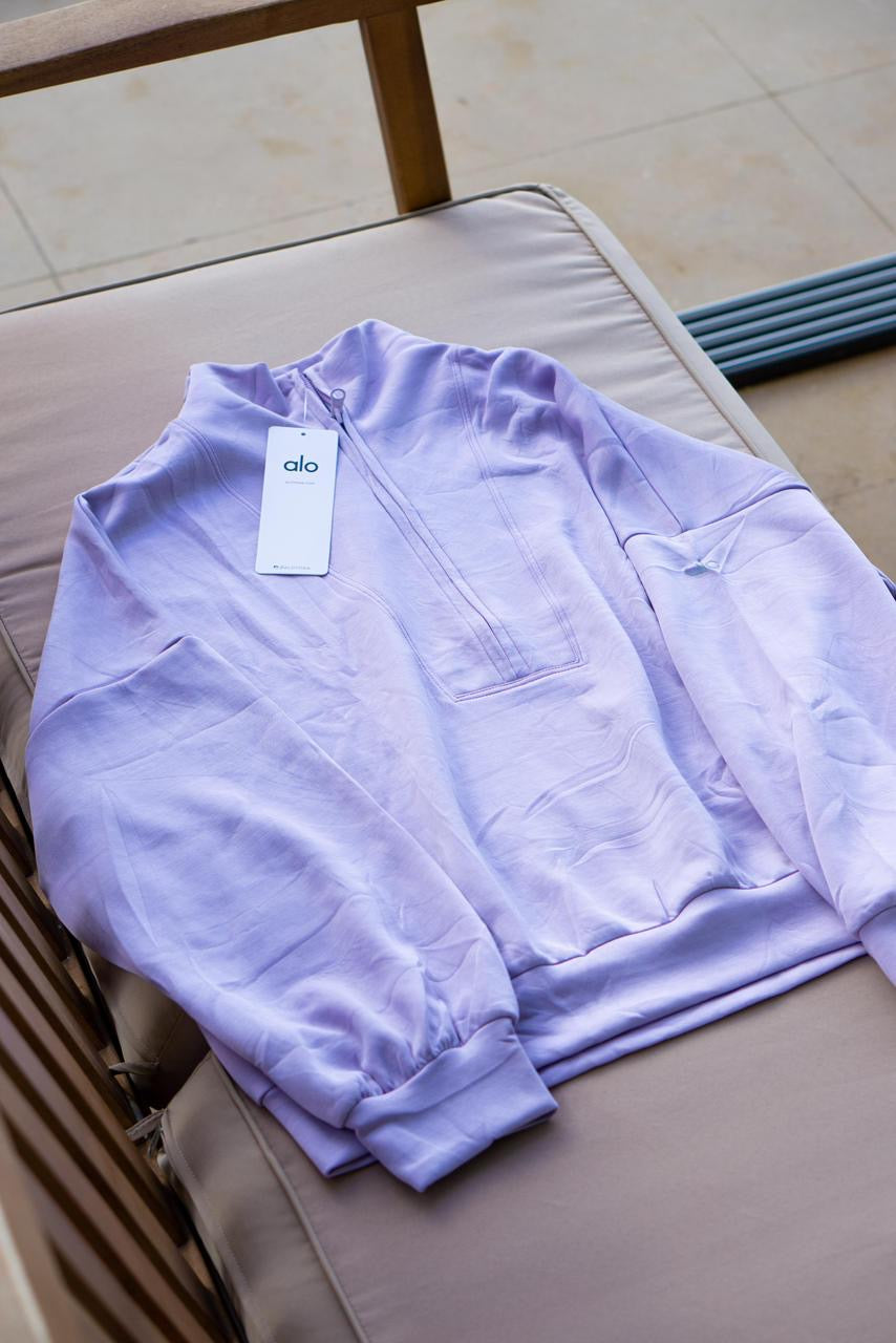 Alo Yoga Cloud Comfort Half-Zip Pullover