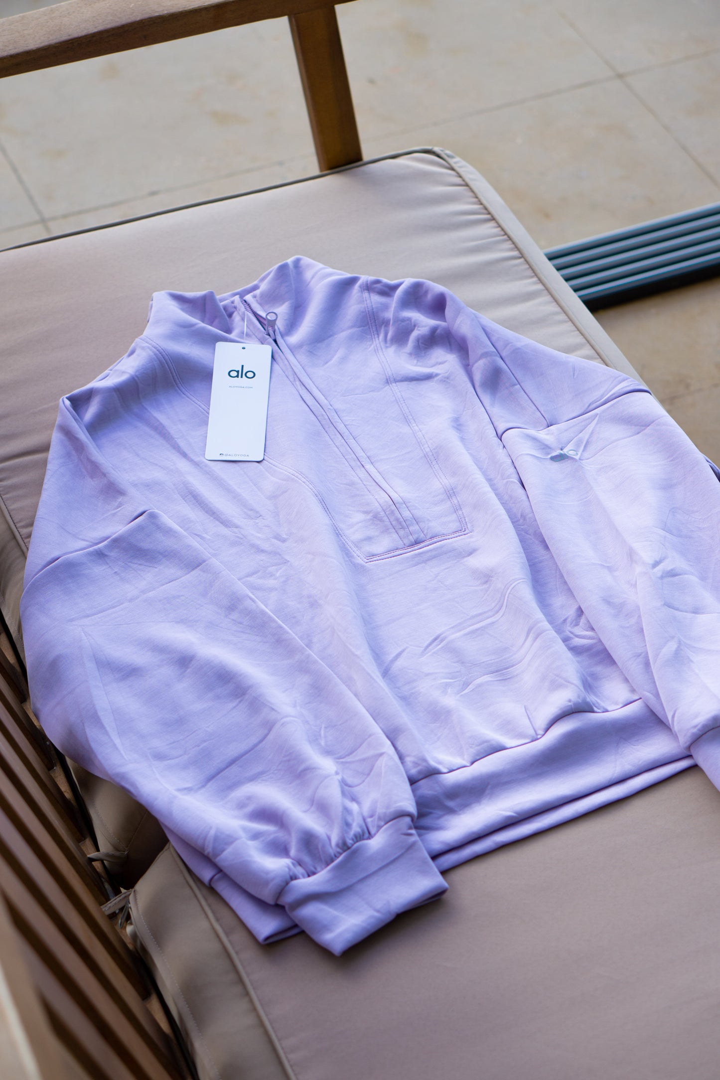 Alo Yoga Cloud Comfort Half-Zip Pullover