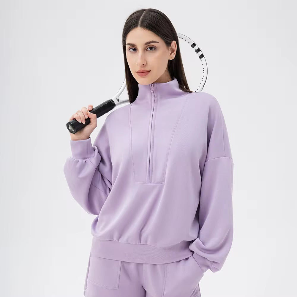 Alo Yoga Cloud Comfort Half-Zip Pullover