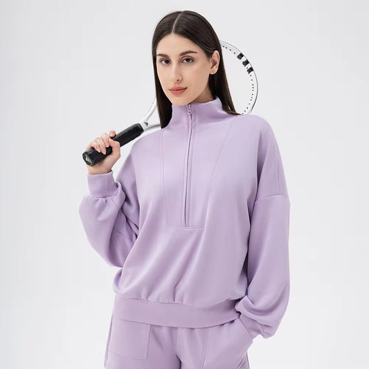 Alo Yoga Cloud Comfort Half-Zip Pullover