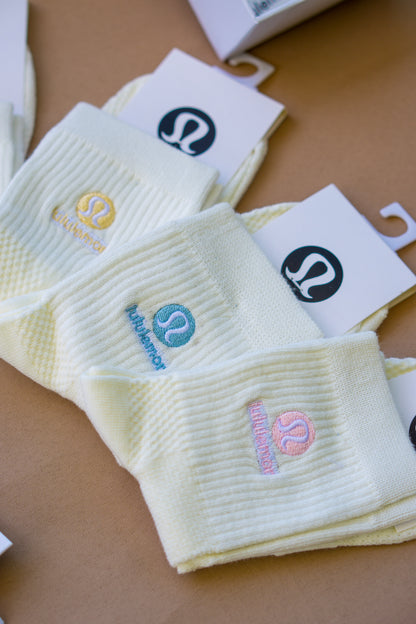 LULULEMON - Socks 5 Pairs with Box