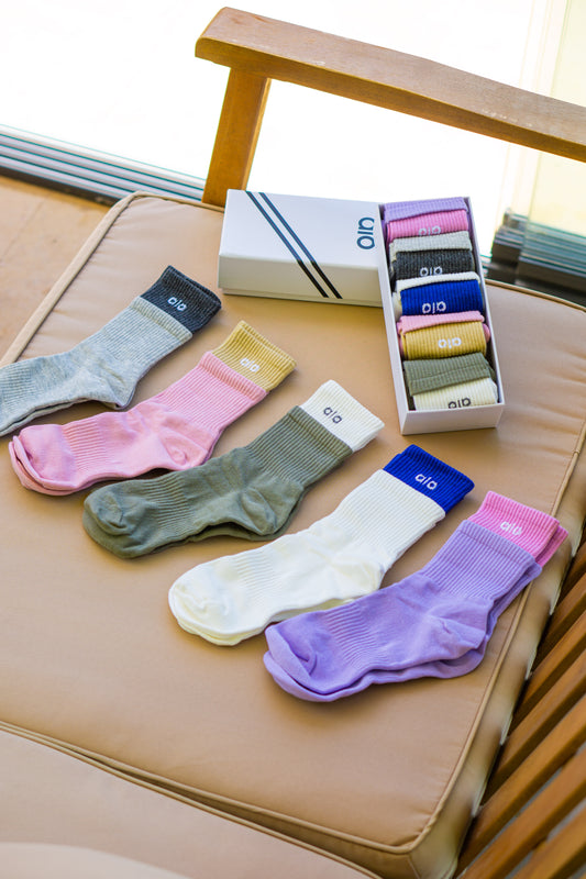 Alo Essentials Socks Pack – 5 Pairs