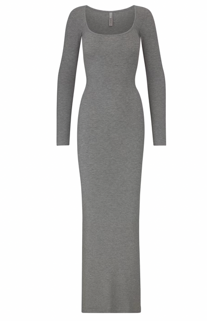 SKIMS LONG SLEEVE DRESS