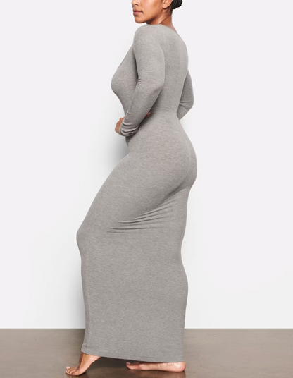 SKIMS LONG SLEEVE DRESS