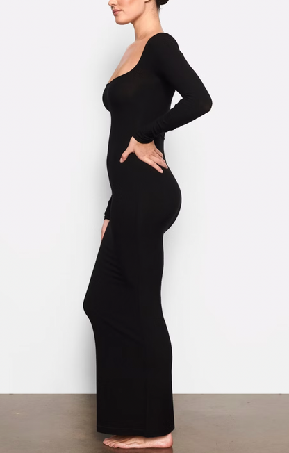 SKIMS LONG SLEEVE DRESS
