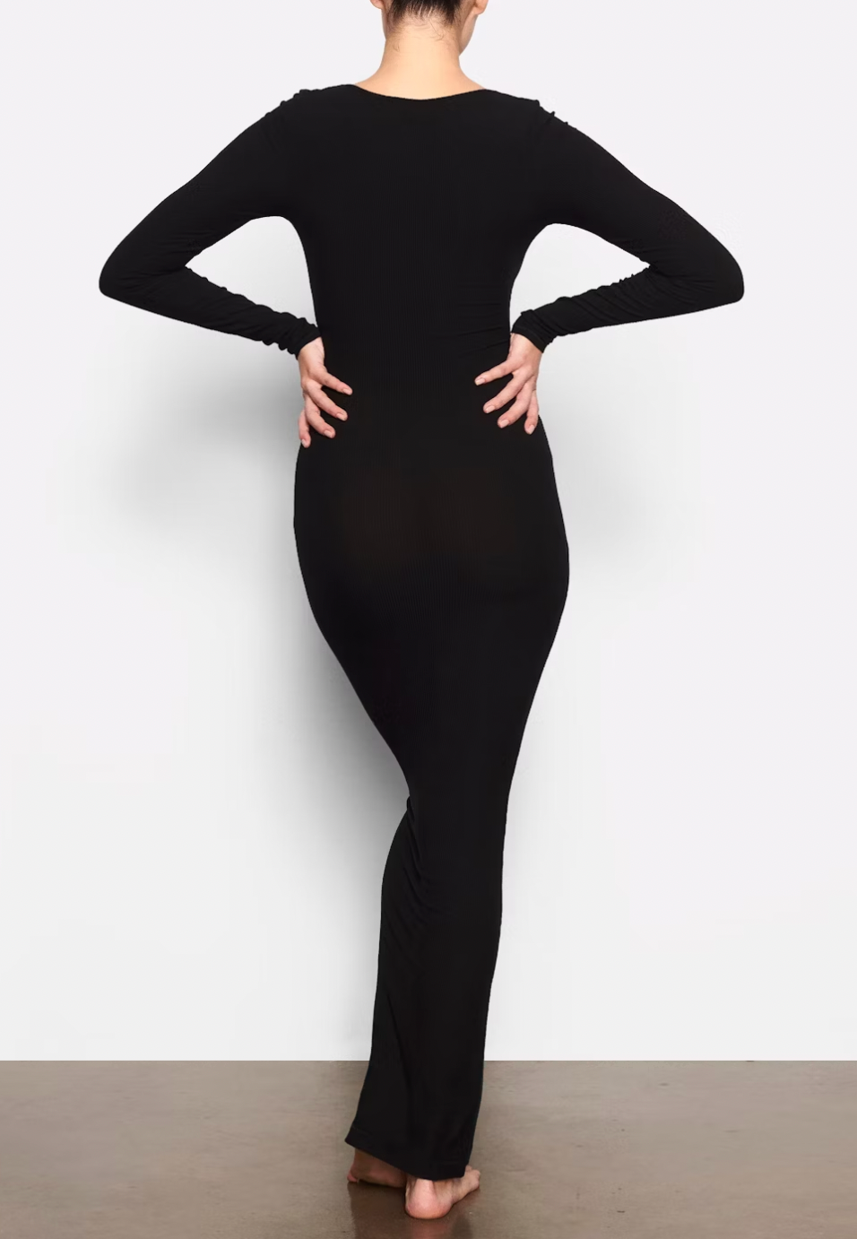 SKIMS LONG SLEEVE DRESS