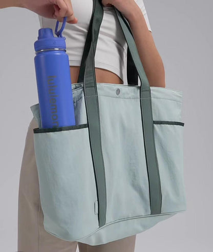LULULEMON Daily Multi-Pocket Canvas Tote Bag 20L