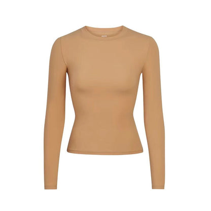 Skims Long Sleeve Crew Neck tshirt