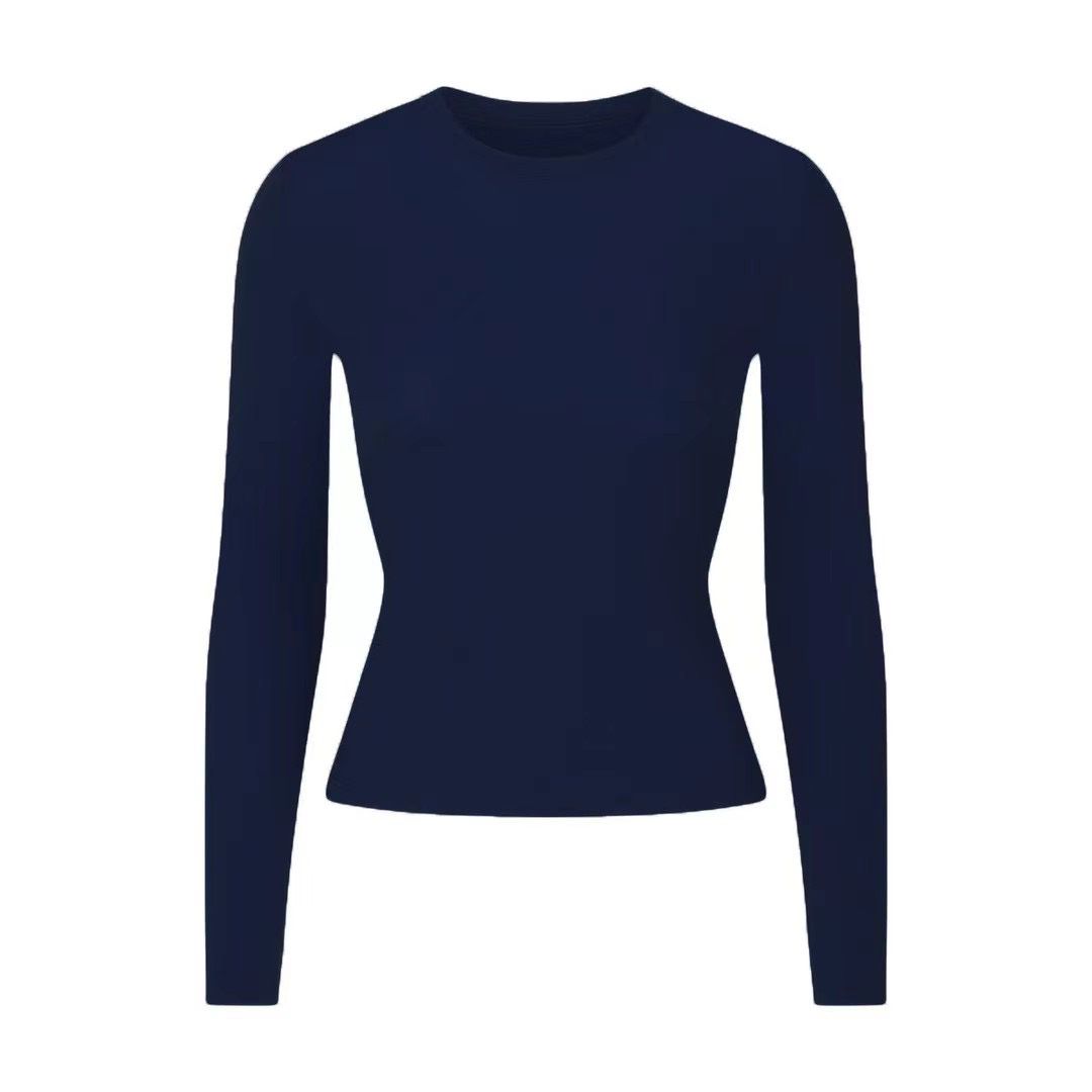 Skims Long Sleeve Crew Neck tshirt