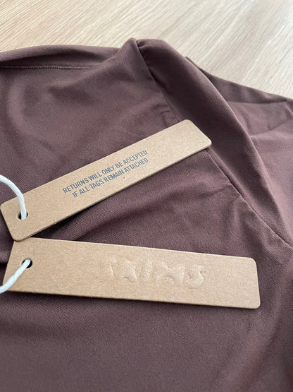 Skims Long Sleeve Crew Neck tshirt