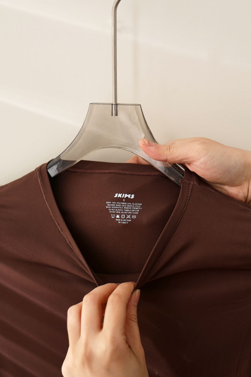 Skims Short Sleeve Bodysuit