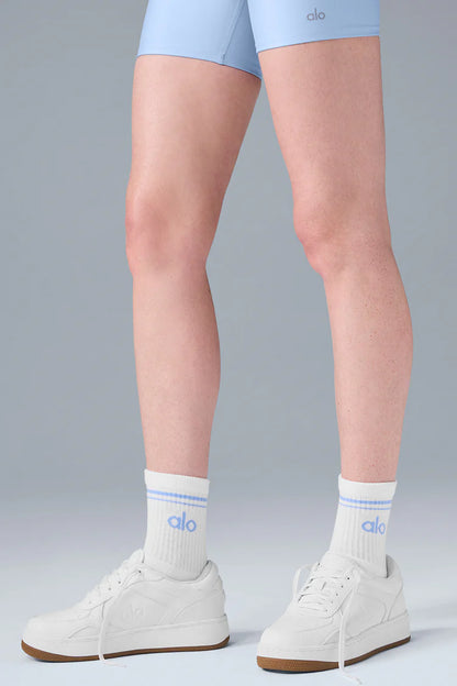 ALO YOGA Unisex Half-Crew Throwback Sock