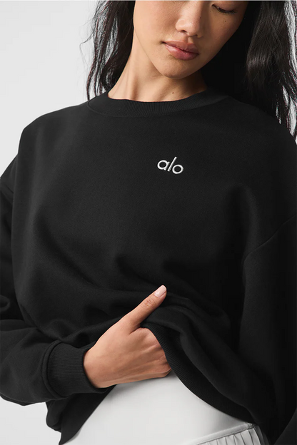 ALO YOGA Accolade Crew Neck Pullover