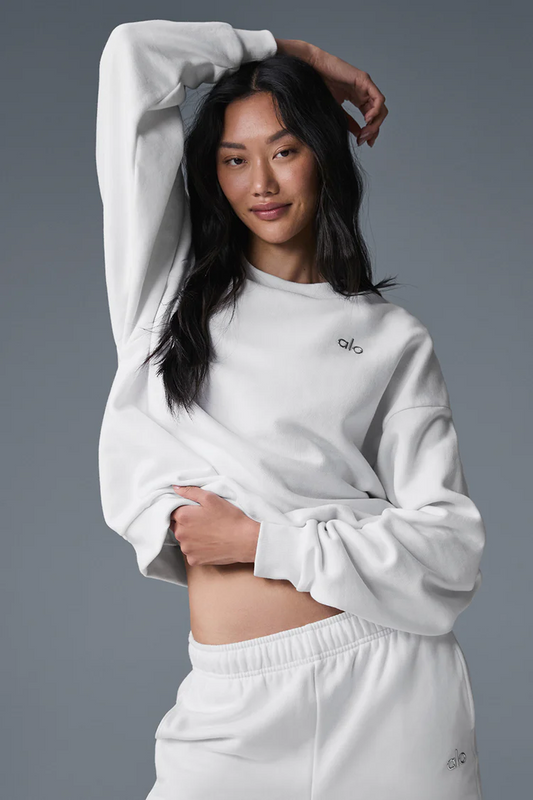 ALO YOGA Accolade Crew Neck Pullover