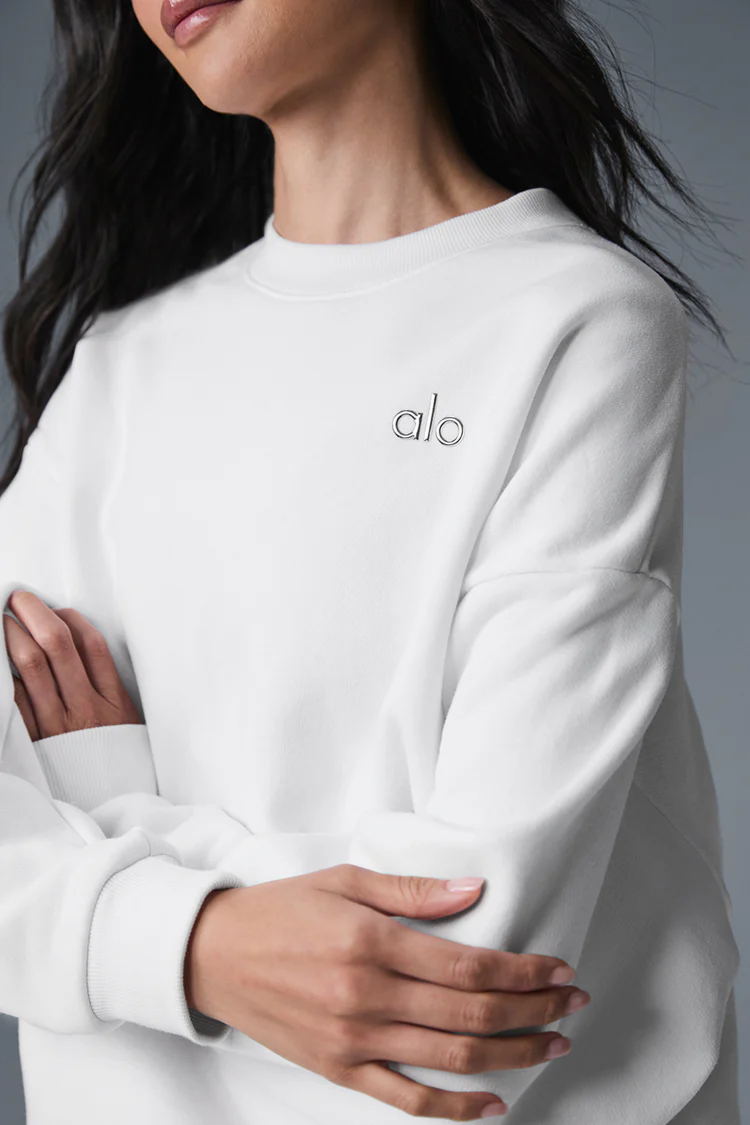 ALO YOGA Accolade Crew Neck Pullover