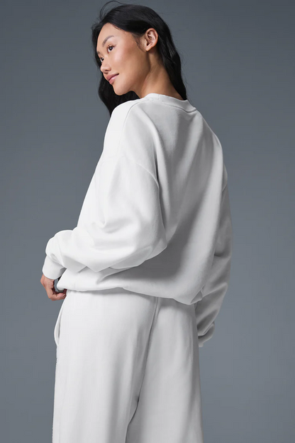 ALO YOGA Accolade Crew Neck Pullover