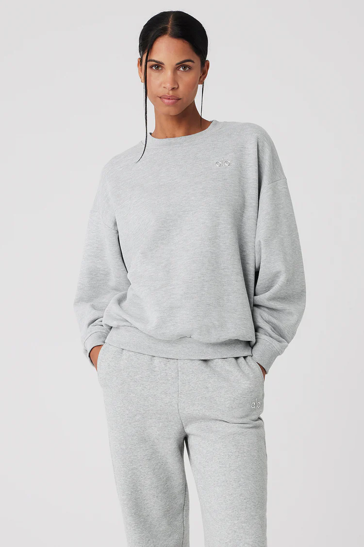 ALO YOGA Accolade Crew Neck Pullover