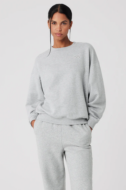 ALO YOGA Accolade Crew Neck Pullover