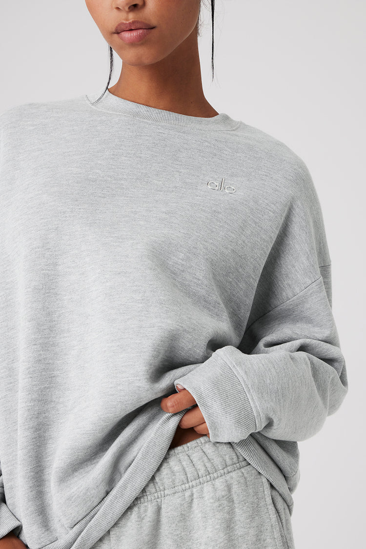 ALO YOGA Accolade Crew Neck Pullover