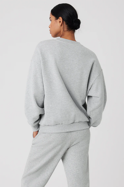 ALO YOGA Accolade Crew Neck Pullover