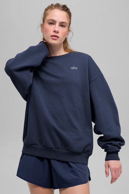 ALO YOGA Accolade Crew Neck Pullover