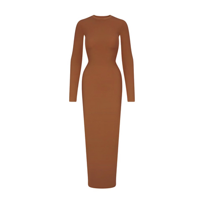 SKIMS LONG SLEEVE DRESS