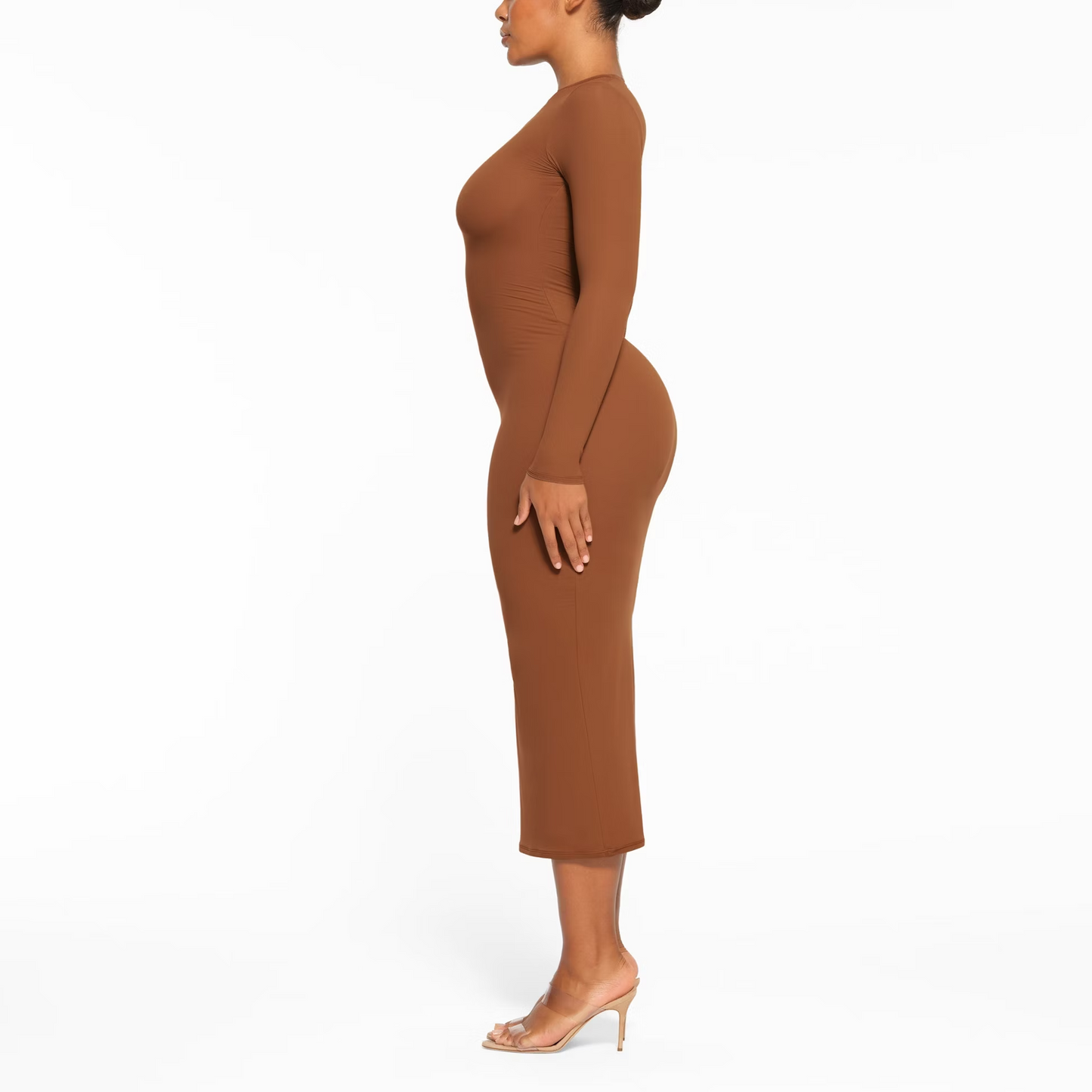 SKIMS LONG SLEEVE DRESS