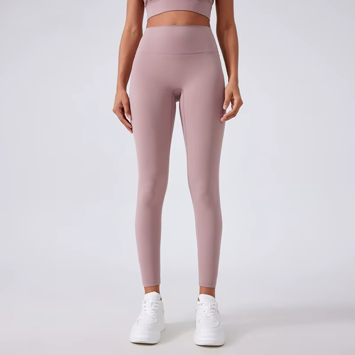 ALO YOGA Seamless Luxe Active Set – Bra Top + Leggings