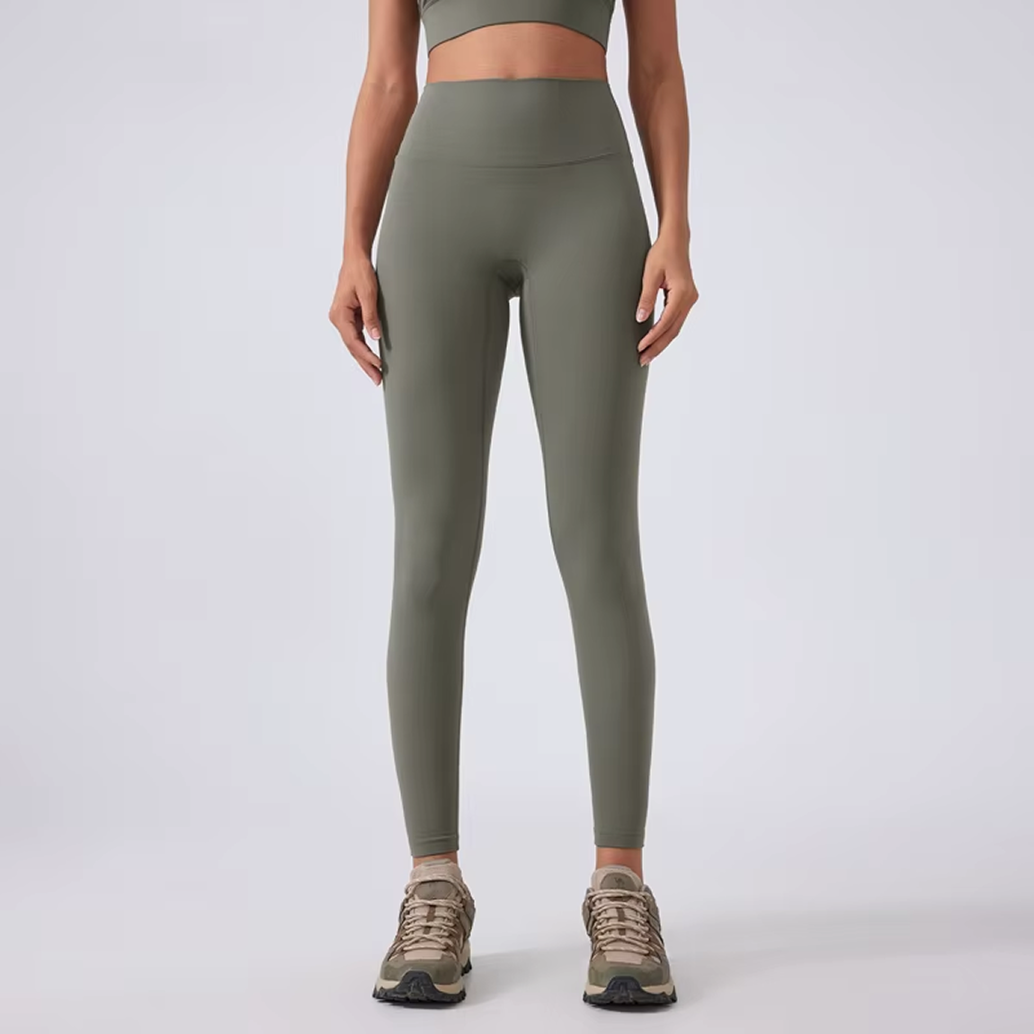 ALO YOGA Seamless Luxe Active Set – Bra Top + Leggings