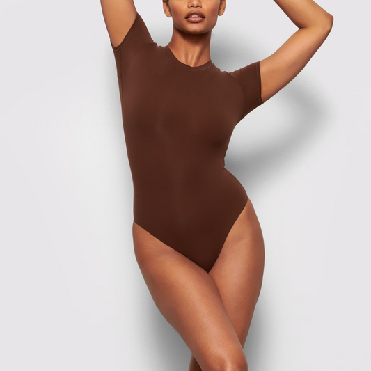 Skims Short Sleeve Bodysuit