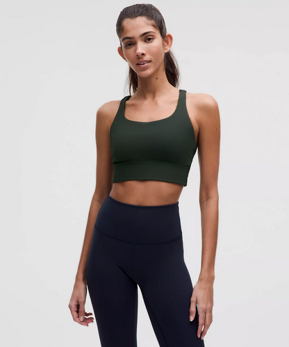 LULULEMON - Energy Longline Bra Medium Support, B–D Cups