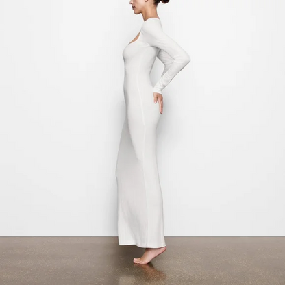 SKIMS LONG SLEEVE DRESS