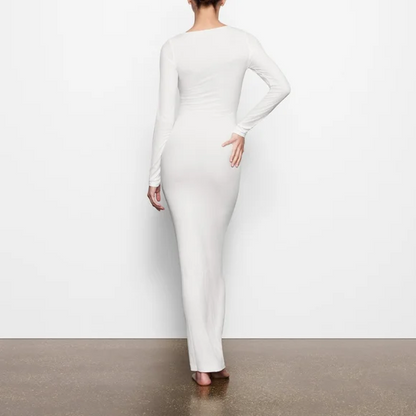SKIMS LONG SLEEVE DRESS