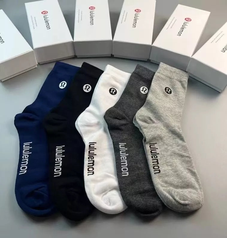 LULULEMON - Socks 5 Pairs with Box